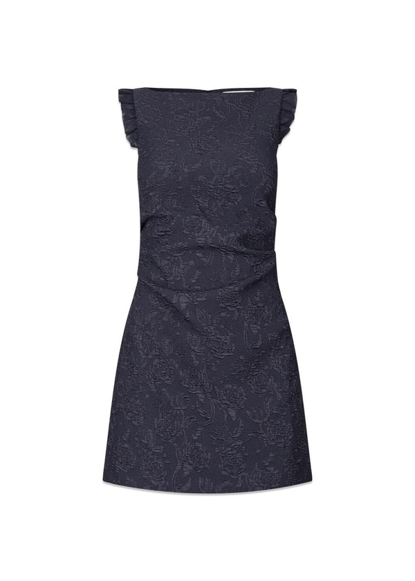 Tuck Mini Dress - Garden Relief-Dress-Stine Goya-Butler Loftet