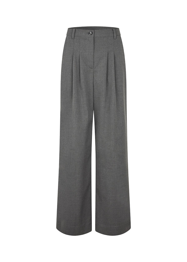 Tuesdaymd pants - Dark Gray Melange-Pants-Modström-Butler Loftet