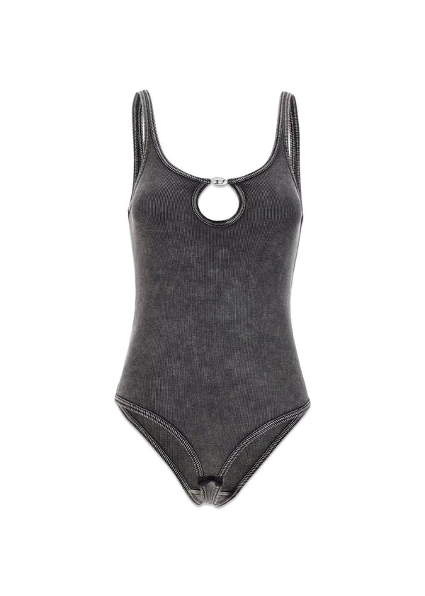 UFBY-D-OVAL-COTTON-RIB-BO - Faded Black-Top-Diesel-Butler Loftet