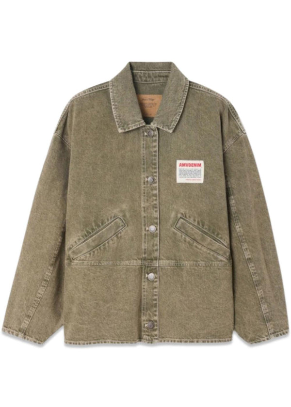 UZATOWN - Olive-Shirts-American Vintage-Butler Loftet