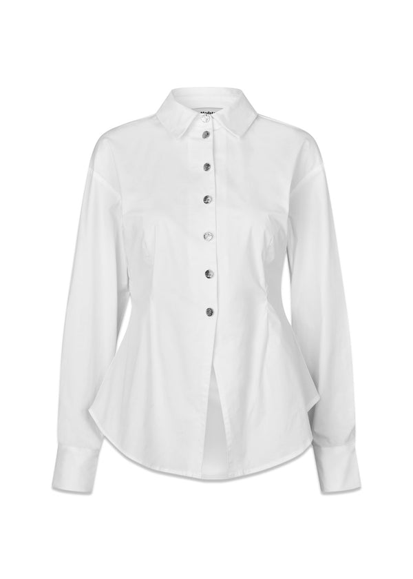 Ullismd shirt - White-Shirts-Modström-Butler Loftet