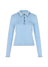 Urdmd LS top - Powder Blue-Blouses-Modström-Butler Loftet