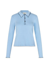 Urdmd LS top - Powder Blue-Blouses-Modström-Butler Loftet