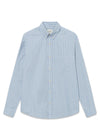 VISION SHIRT - Light Blue Stripe-Shirts-Forét-Butler Loftet