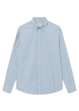 VISION SHIRT - Light Blue Stripe-Shirts-Forét-Butler Loftet