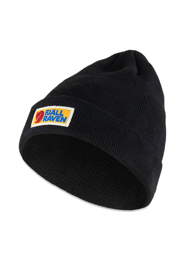 Vardag Classic Beanie - Black-Headwear-Fjällräven-Butler Loftet