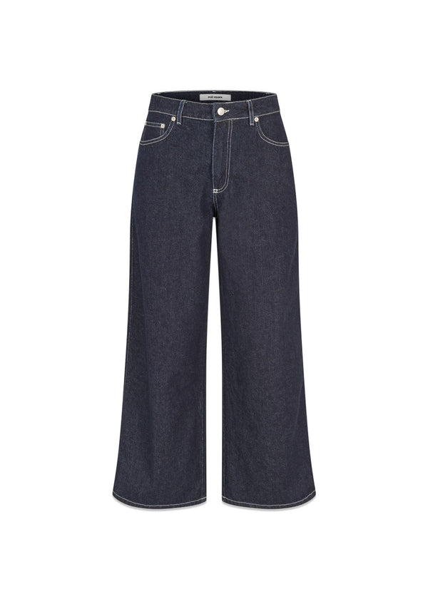 Venice Jeans 0101 - 0101 Dark Raw / White Stitch-Jeans-Oval Square-Butler Loftet