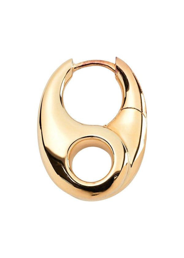 Vogue Earring Black Right - Goldplated-Jewellery-Maria Black-Butler Loftet