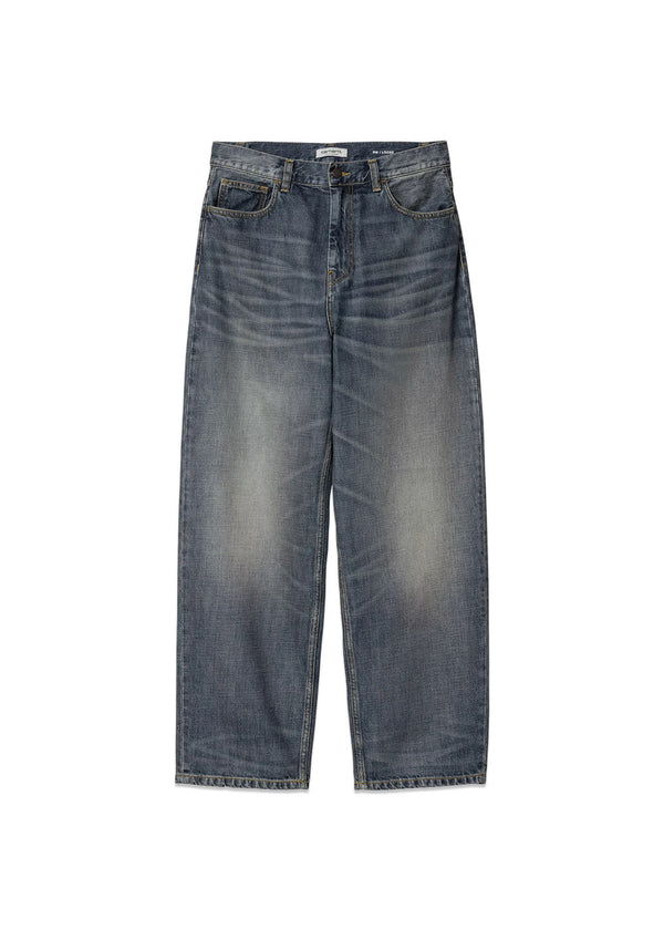 W Brandon Pant - Blue Worn Used Wash-Jeans-Carhartt WIP-Butler Loftet
