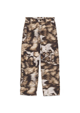 W Brandon Single Knee Pant - Wild Dog Print Stone Washed-Pants-Carhartt WIP-Butler Loftet