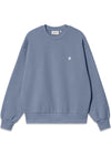 W Casey Sweatshirt - Bay Blue / Silver-Sweatshirts-Carhartt WIP-Butler Loftet