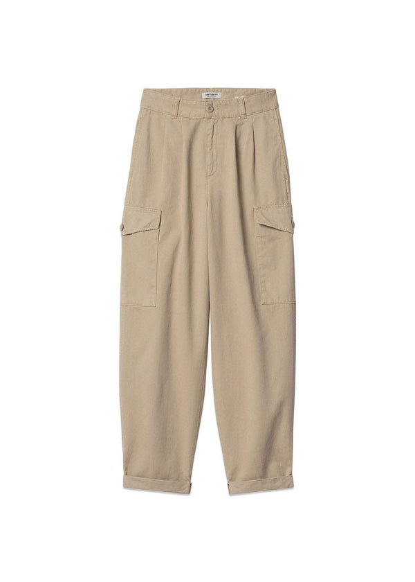 Carhartt WIP's W' Collins Pant - Wall Garment Dyed. Køb bukser her.