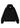 W Hooded Casey Sweatshirt - Black / Silver-Hoodies-Carhartt WIP-Butler Loftet