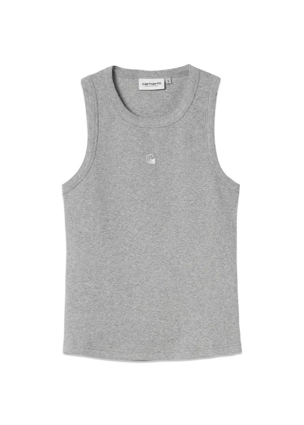 W Philips A-Shirt - Gray Heather-Top-Carhartt WIP-Butler Loftet