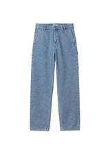 W Pierce Pant Straight - Blue Stone Bleached-Jeans-Carhartt WIP-Butler Loftet