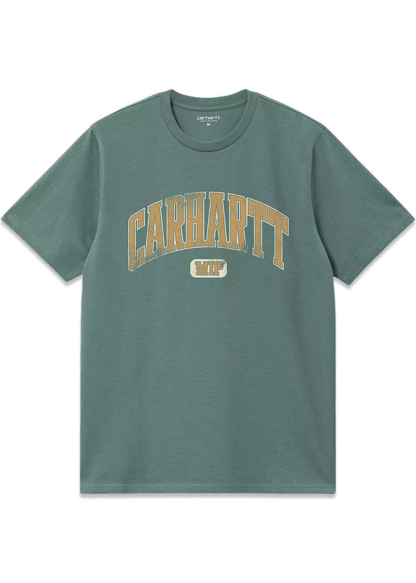 W S/S Lecture T-Shirt - Silver Pine-T-shirts-Carhartt WIP-Butler Loftet