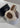 W Sheepskin Embroidery Earmuff - Chestnut-Headwear-UGG-Butler Loftet