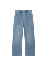 W Simple Pant - Blue Light True Washed-Pants-Carhartt WIP-Butler Loftet