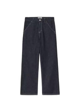 W Simple Pant - Blue Rinsed-Carhartt WIP-Butler Loftet