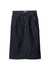 W Single Knee Skirt - Blue Rinsed-Skirts-Carhartt WIP-Butler Loftet