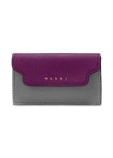 WALLET - Dark Port/Dolphin/Natural White-Wallet/Purse-Marni-Butler Loftet