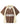 Waka S/S Sports Polo - Mid Brown-T-shirts-Woodbird-Butler Loftet