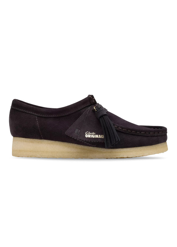 Wallabee. D - Brown Slate Suede-Shoes-Clarks Originals-Butler Loftet