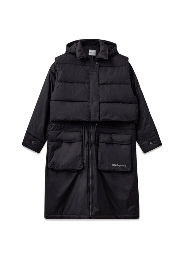 Warm Rain Jacket - Black-Outerwear-H2O Fagerholt-Butler Loftet