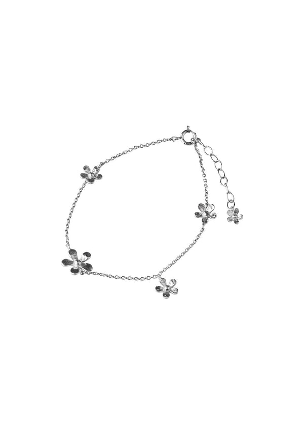 Wild Poppy Bracelet - Silver-Jewellery-Pernille Corydon-Butler Loftet