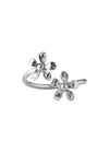 Wild Poppy Ring - Silver-Jewellery-Pernille Corydon-Butler Loftet