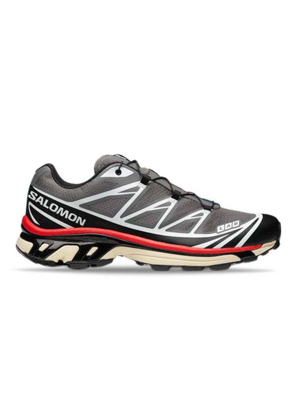 XT-6 Pewter/Black/Aurora Red - Pewter/Black/Aurora Red-Shoes-Salomon-Butler Loftet