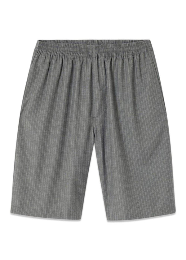 YROWAY - Rayures Grises Chine-Shorts-American Vintage-Butler Loftet