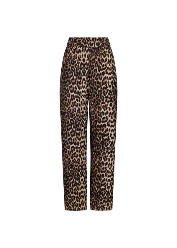 Yana Leo Long Pants - Leopard-Pants-Neo Noir-Butler Loftet