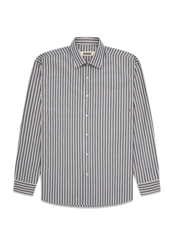 Yuzo Family Shirt - Off White-Shirts-Woodbird-Butler Loftet