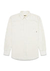 Yuzo knitted shirt - Off White-Shirts-Woodbird-Butler Loftet
