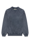 Zhang Washed Crew - Black-Sweatshirts-Woodbird-Butler Loftet
