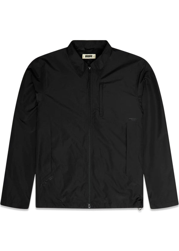 Zhen Tech Jacket - Black-Outerwear-Woodbird-Butler Loftet