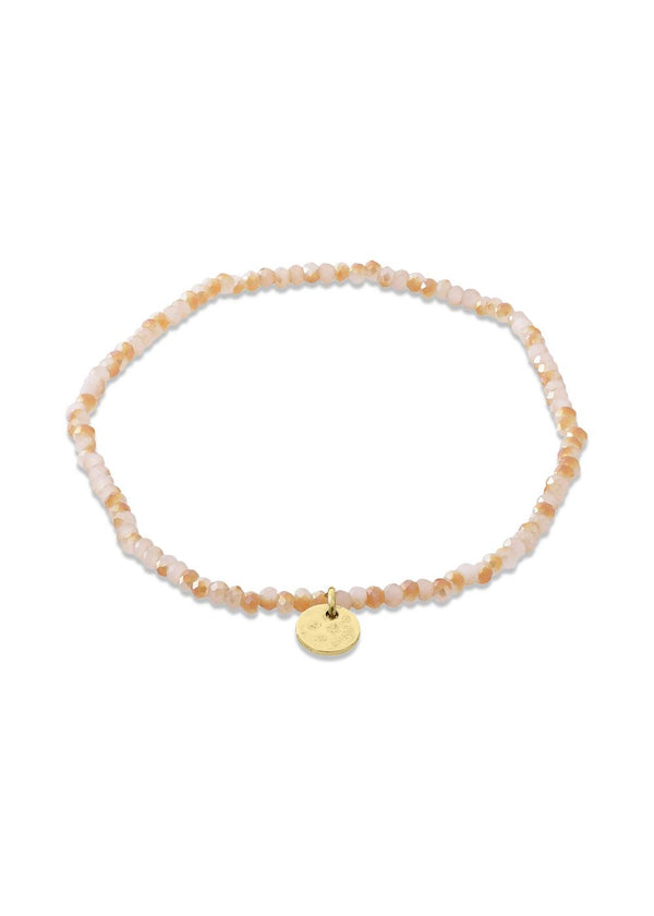 INDIE bracelet rose, gold-plated - Gold Plated