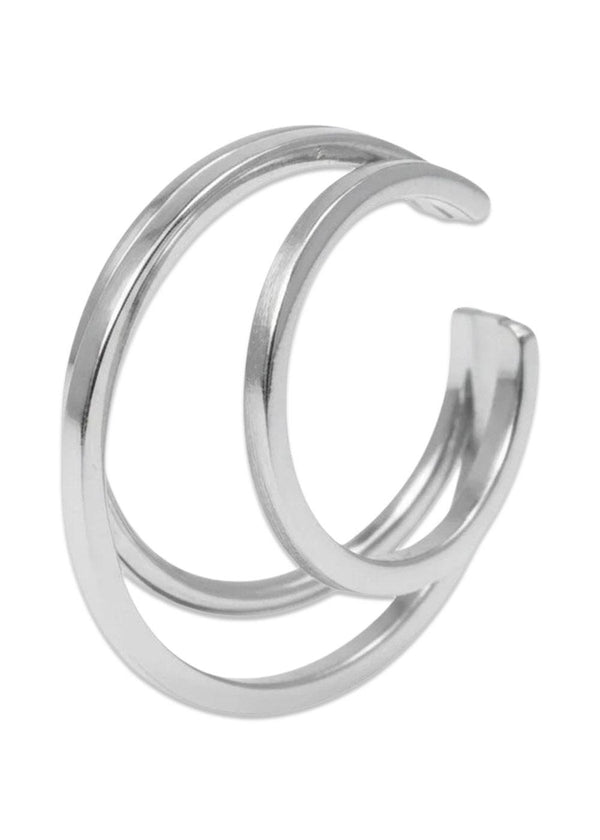 Olympia Cuff - Silver Stainless Steel