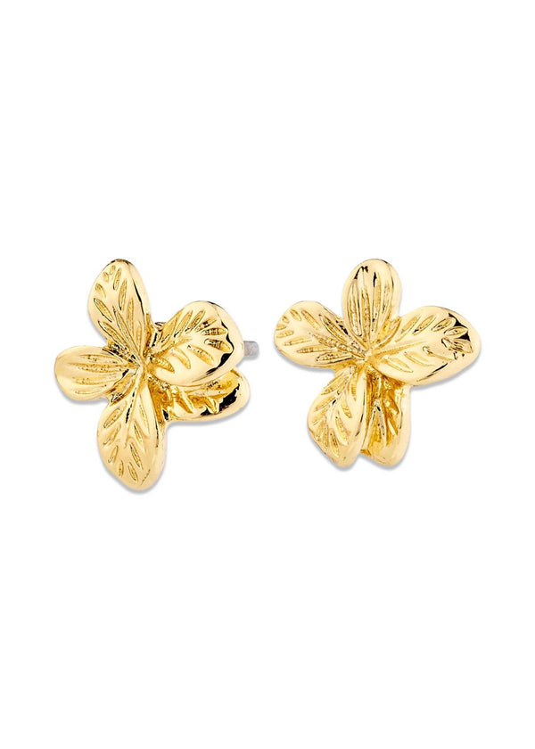 CHARMAINE earrings gold-plated - Gold Plated
