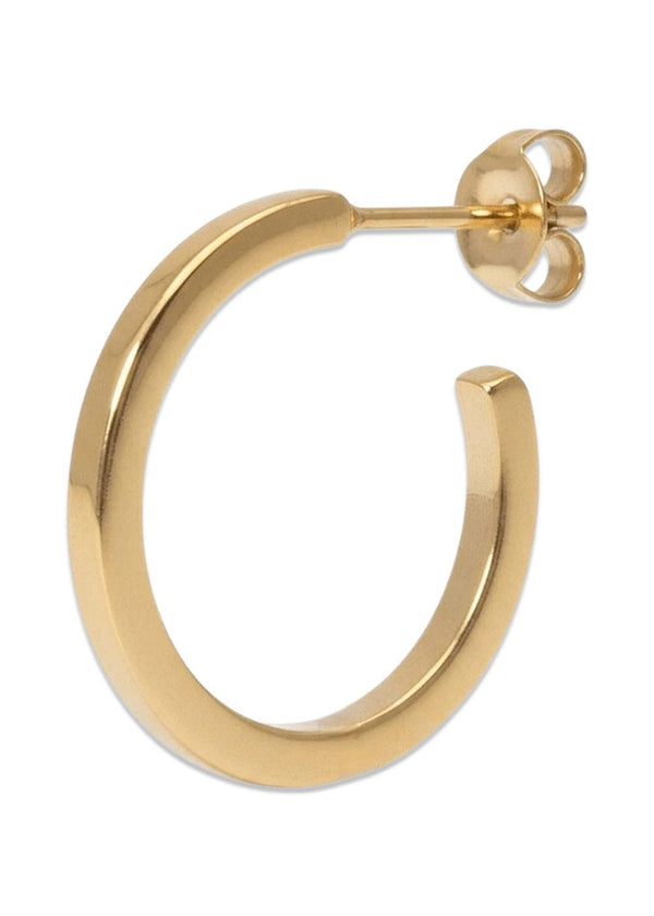 Olympia Hoop 15 - Gold Stainless Steel