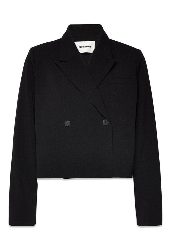 Modströms AnkerMD short blazer - Black. Buy women's suits here.