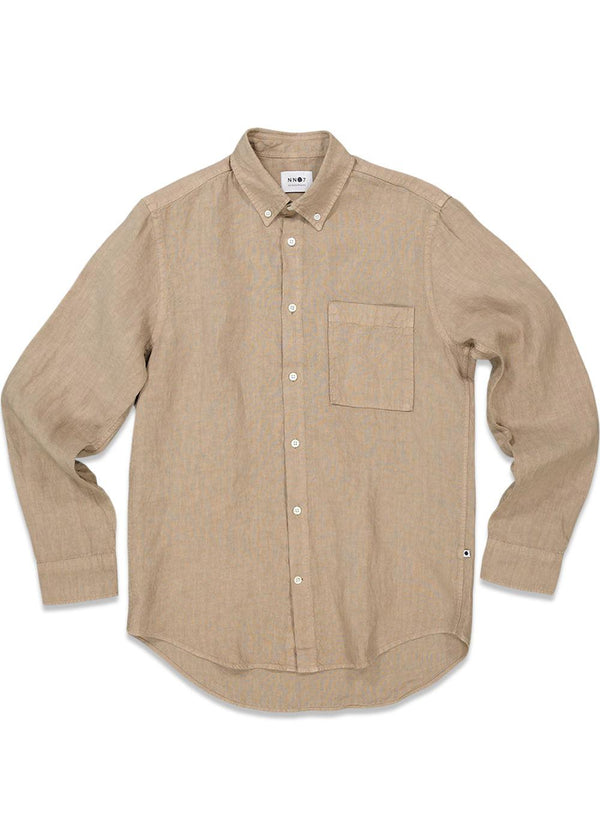 Nn. 07s Arne BD 5706 - Greige. Køb shirts her.