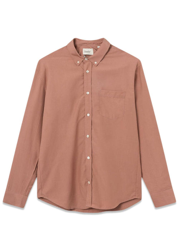 Foréts BEAM RIPSTOP SHIRT - Brick. Køb shirts her.