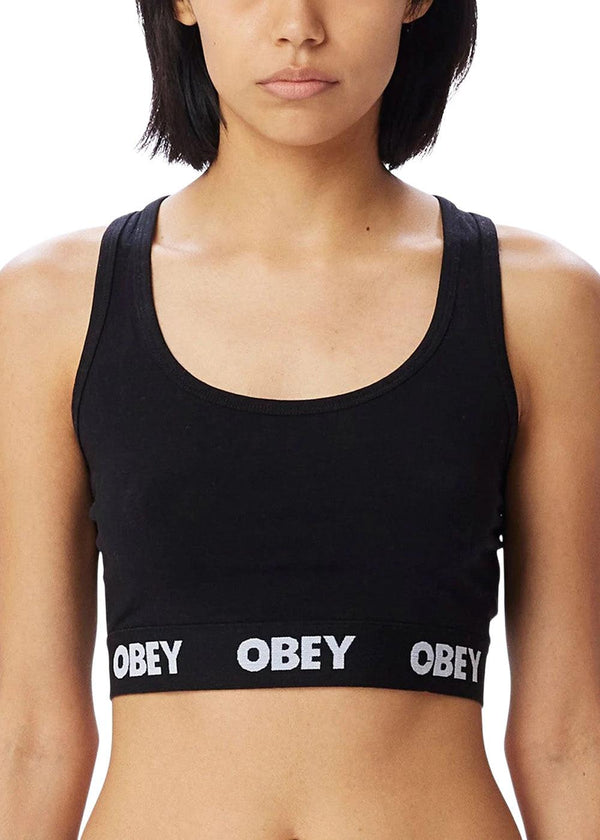 OBEY's BRALETTE 2 PACK - Black. Køb toppe her.