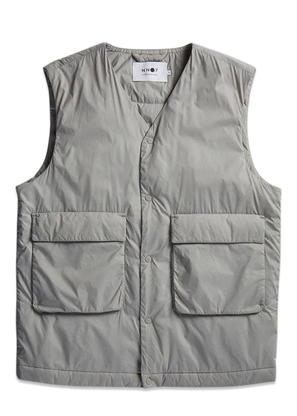 Nn. 07s Barney Vest 8429 - Grey. Køb veste her.