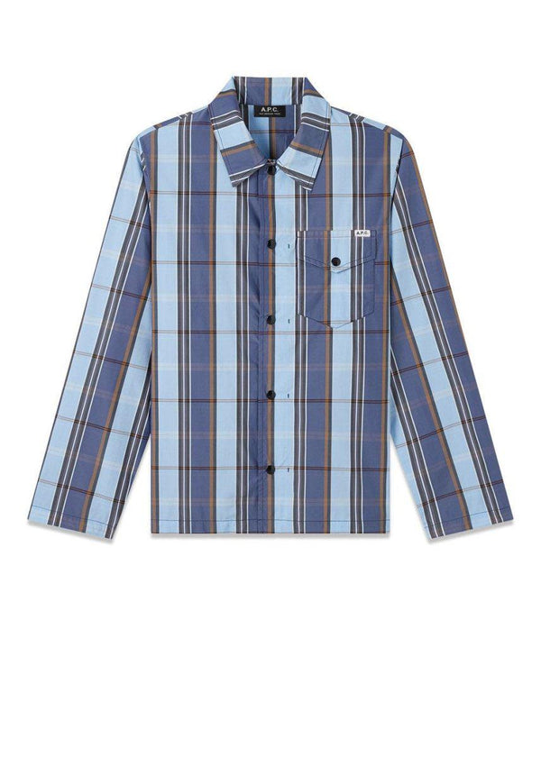 A.P.C's Blouson Alfred - Marine. Køb shirts her.
