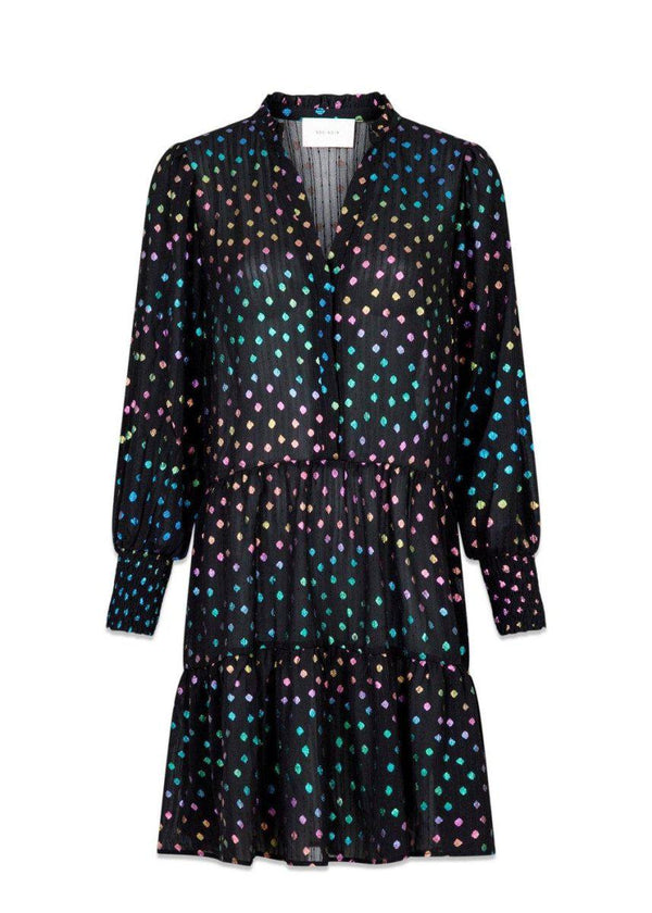 Neo Noirs Blunt Dress - Black. Køb kjoler her.