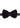 Oscar Jacobsons Bow Tie Velour - Black. Køb accessories her.