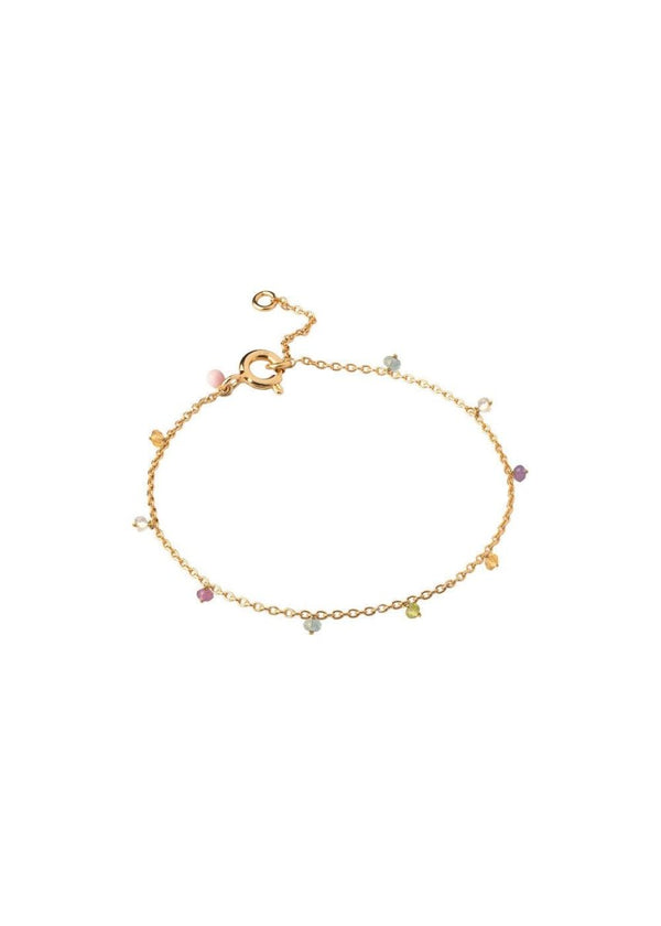 ENAMEL Copenhagens Bracelet, Feline - Mixed Gemstones. Køb armbånd her.